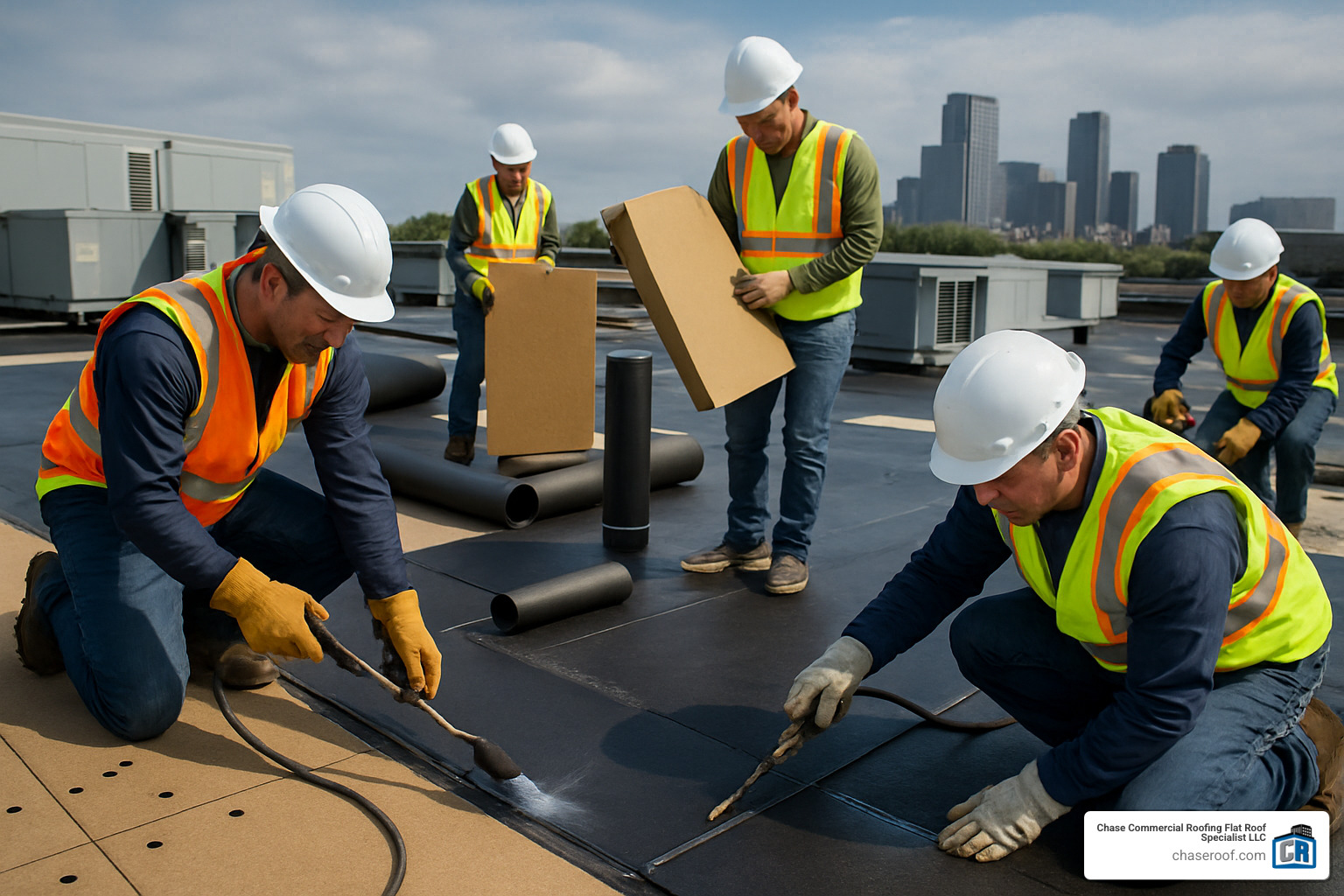 commercial flat roof repair