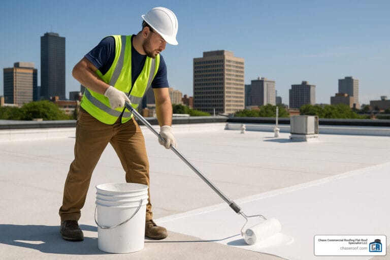 commercial roof sealing