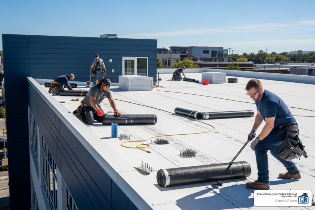 commercial roof installers near me