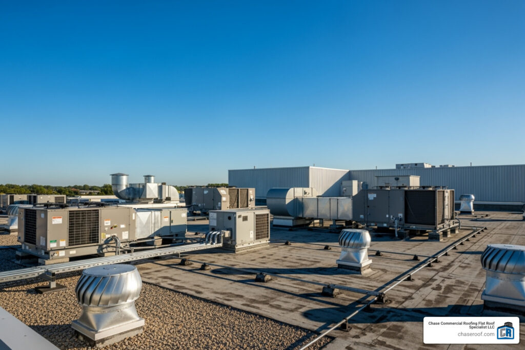 Flat roofing for businesses