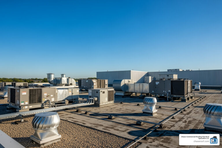 Flat roofing for businesses