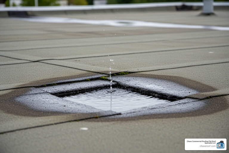 industrial roof leak repair