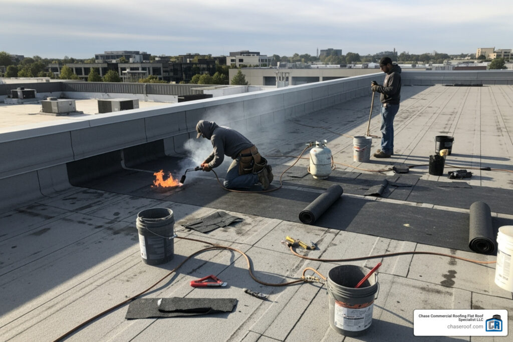 commercial roof repair East Rutherford